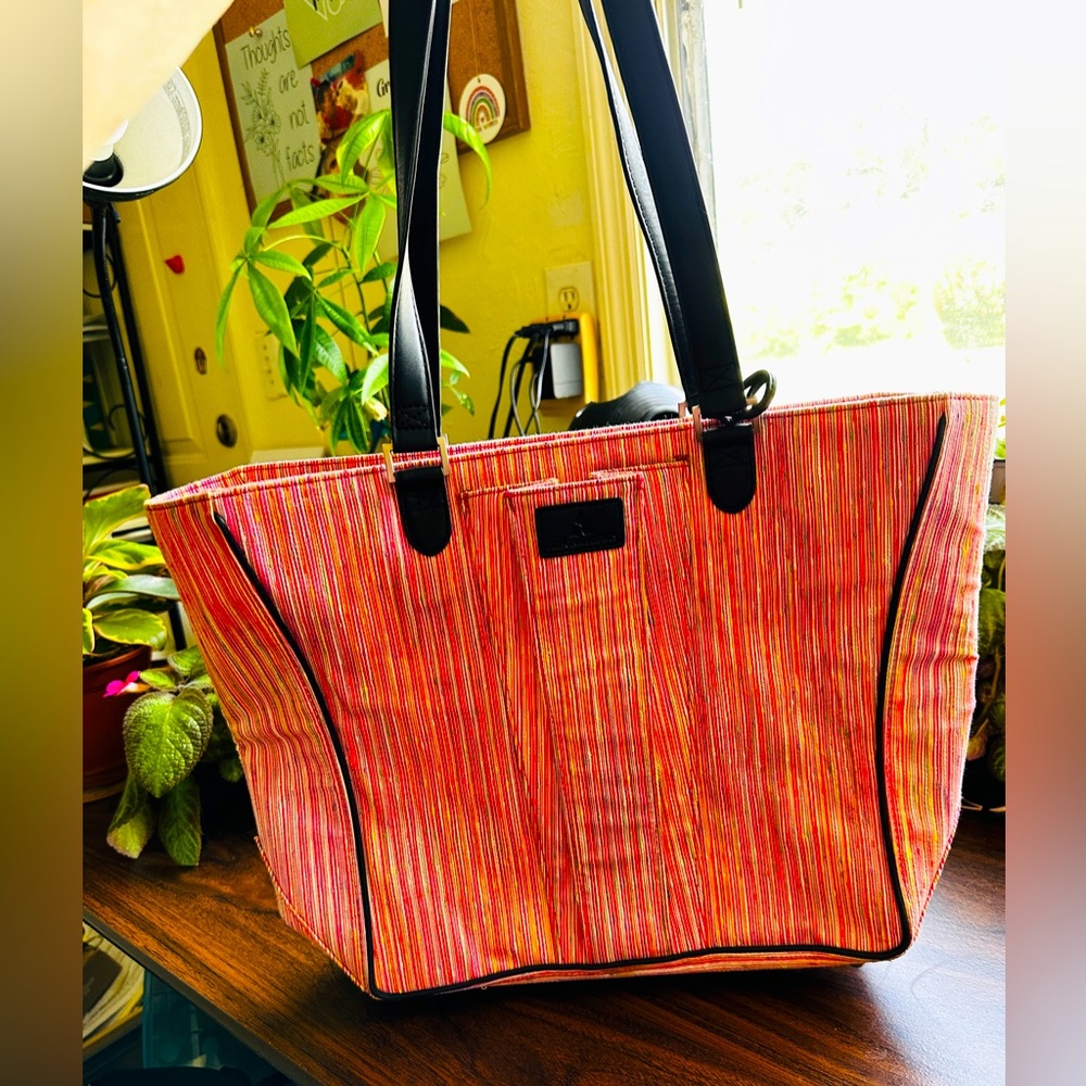 NWT Deborah Lewis Italian Fabric Tote